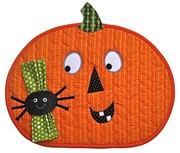 Country Appliques CA155 Halloween Fun Placemats
