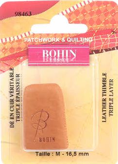 Bohin 98463 Leather Thimble Medium