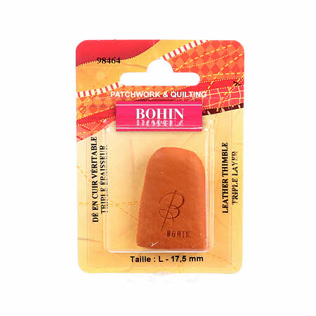 Bohin 98464 Leather Thimble Large