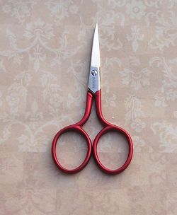 Bohin Red Soft  Touch Scissors 3 1/2 inch 24316
