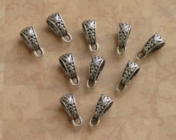 Bail Connecter B Antique Silver (10)