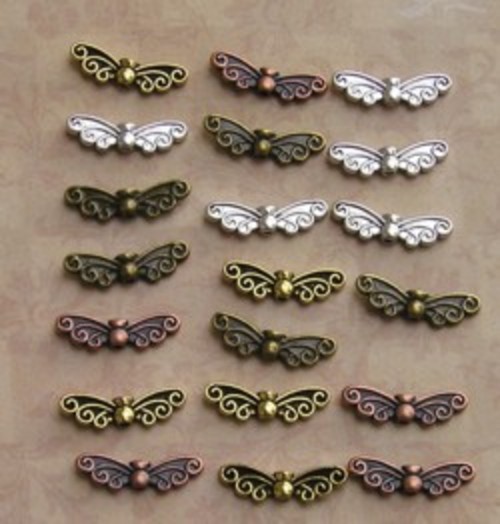 Butterfly Wing Connector Mixed (20)