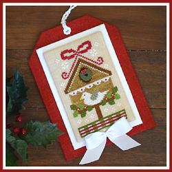 Cottge 2015 Ornament Christmas Birdhouse