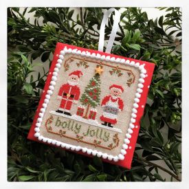 Cottage 2015 Ornament Holly Jolly