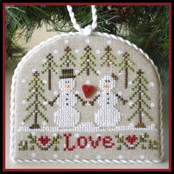 Cottage 2014 Ornament Snow Love