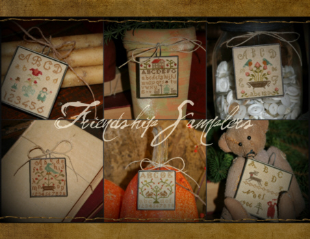 With Thy Needle and Thread Friendship Samplers
