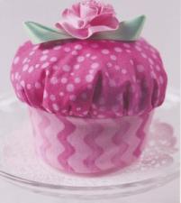 Cupcake Pincushion by Cindy Taylor Oates