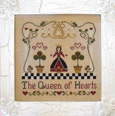 Classic Colorworks CC Pattern Chart Storybook Classic #03 The Queen Of Hearts CC Thread Pack