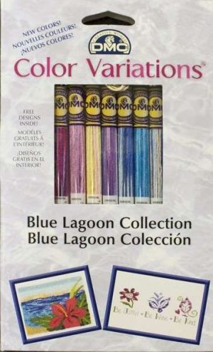 DMC Color Variations Blue Lagoon Floss Pack