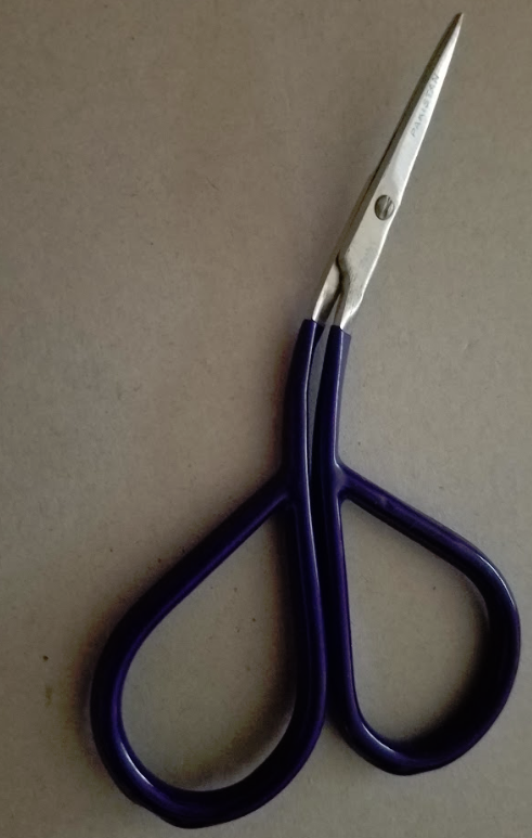 Blue Angle Cut Scissors