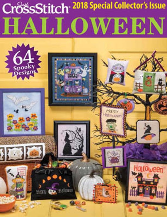 Just cross stitches special 2018 halloween collector's issue