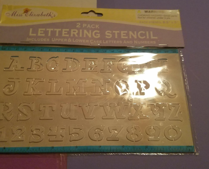 Cheap letter stencil   