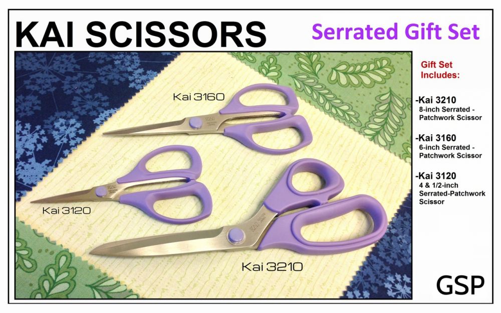 Kai Scissors GSP Wonderful Patchwork Gift Set 