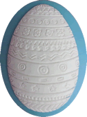 Kelmscott Needleminder Easter Egg