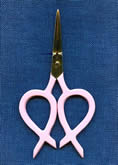 Kelmscott Pink Snips Scissors