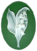 Kelmscott Lily of the Valley needle Minder