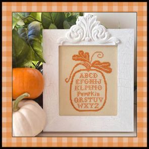 LHN Pumpkin Alphabet with Silk Thread