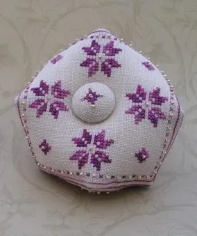 Mini Quaker Flowers Collection - pincushion design