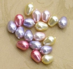 Mixed ColorVertical Drop  Beads Large (50)