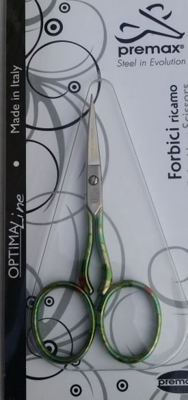 Premax 2016 Green Multi 3.5 inch Scissors 105604