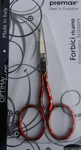 Premax 2016 Red 3.5 inch Scissors