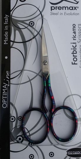 Premax 2016 Blue Red 3.5 inch Scissors 105598