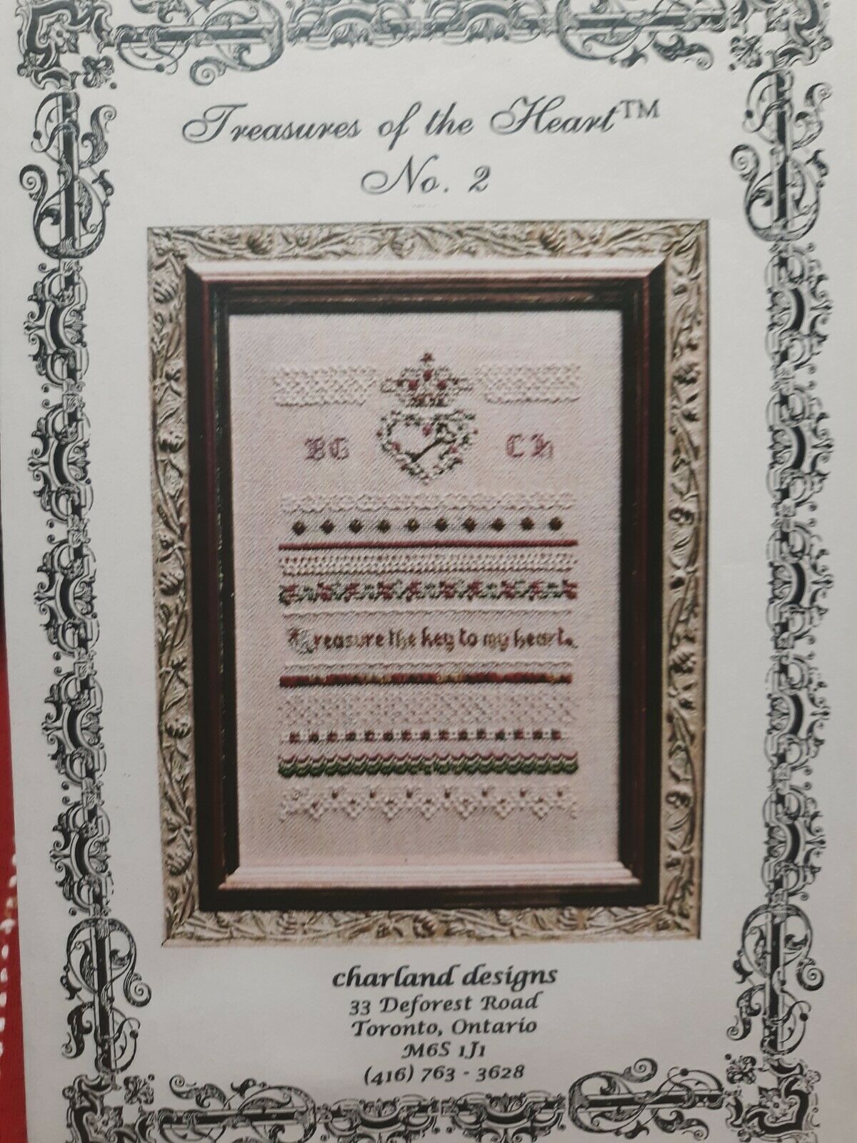 Treasures of The Heart 2 Charland Designs Chart Special