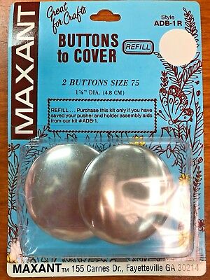 Maxant size 75 Buttons to Cover