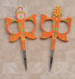 Matryoshka  Scissors Orange