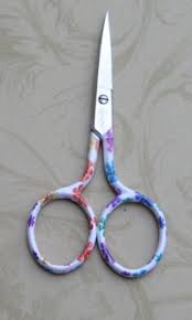 Bohin 24326 White Flower Scissors
