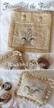 Blackbird Flowers of the Field (2 designs)