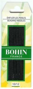 Bohin 01125 Long Beading Needles Assorted 10/12 (4 needles)