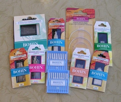 Clover Japan darning needle collection - 3 blunt tip needles for