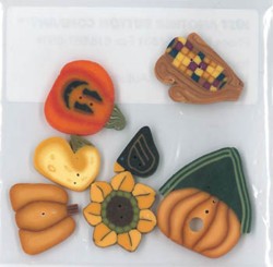 JABC   9611 Autumn Harvest Button Pack