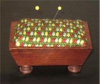 Sudberry House Mahogany Vintage Pincushion