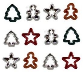 Dress it up JBT 2903  Mini Cookie Cutters #2 pack (16 pieces)