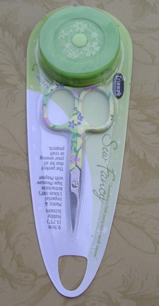 Green Scissors and Tape Measure Set