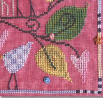 SamSarah The Flock Checkerboard Bird 12