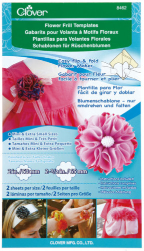 Clover  Flower Frill Mini  and Extra Small 8462
