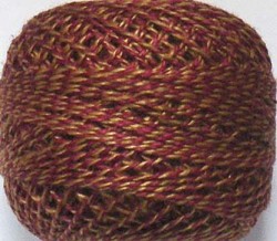 Valdani Pearl Cotton 12 PT 1 Twisted Tweed Red