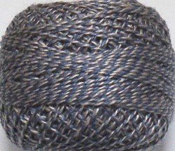 Valdani Pearl Cotton 12 PT3 Twisted Tweed P3 Blue