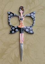 Angel Butterfly Scissors Black