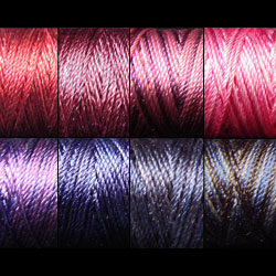 Valdani Pearl Silk Luxury Purple Collection (8 spools)