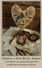 With Thy Needle and Thread Needles & Pins Heart Pinkeep