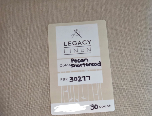 Legacy Linen Pecan Shortbread 30ct Linen