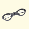 Travel Folding Scissors - Black