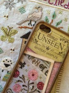 LK2014 Things Unseen Mystery 32ct Picture Plus Wren Linen