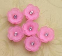 Swarovski Crystals Fashion flower sliders #1  (6)