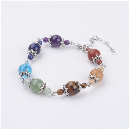 Spherical Crystal Bracelet Fob Large Clasp 2