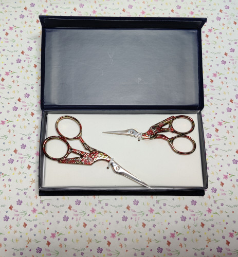 Bohin Stork Embroidery Scissors - Salty Yarns